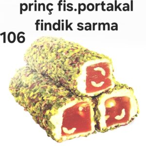 Pirinç Fıstıklı Portakallı Fındık Sarma