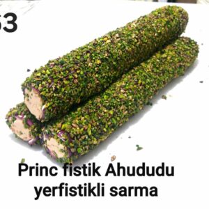 Pirinç Fıstık Ahududu Yer Fıstıklı Sarma