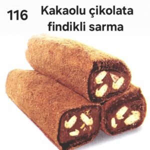 Kakaolu Çikolata Fındıklı Sarma